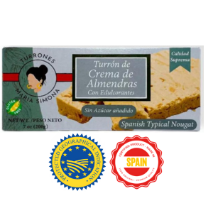 turron crème d'amandes sans sucres ajoutés