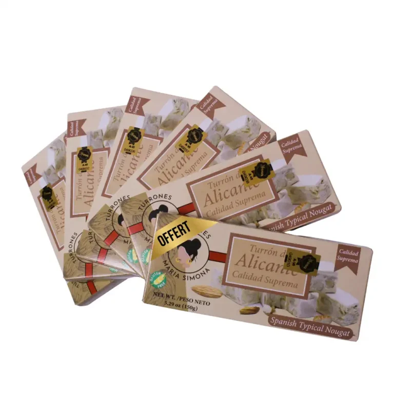 Pack de 6 Alicante éventail