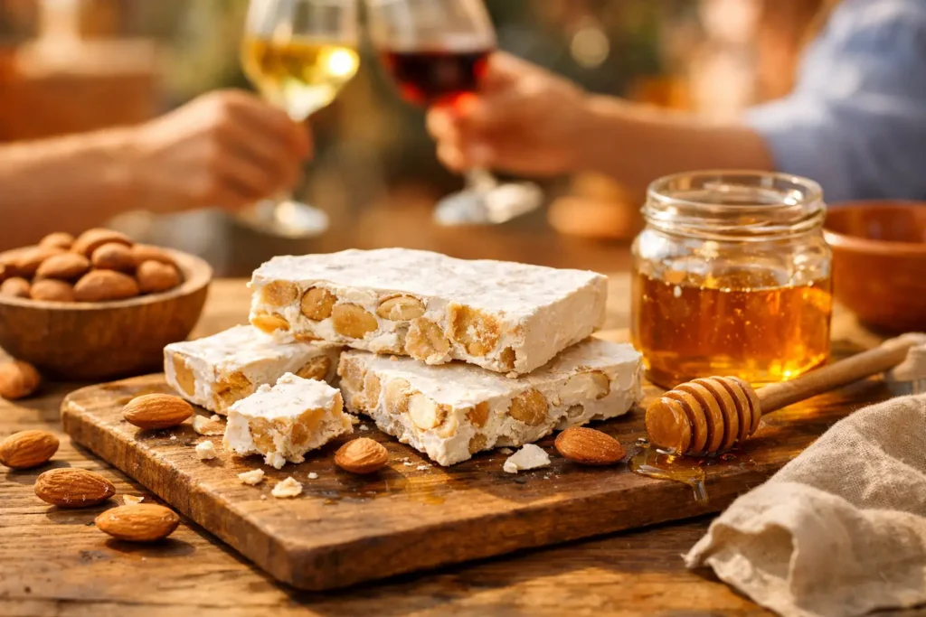 Tourron d’alicante aux amandes, le vrai plaisir