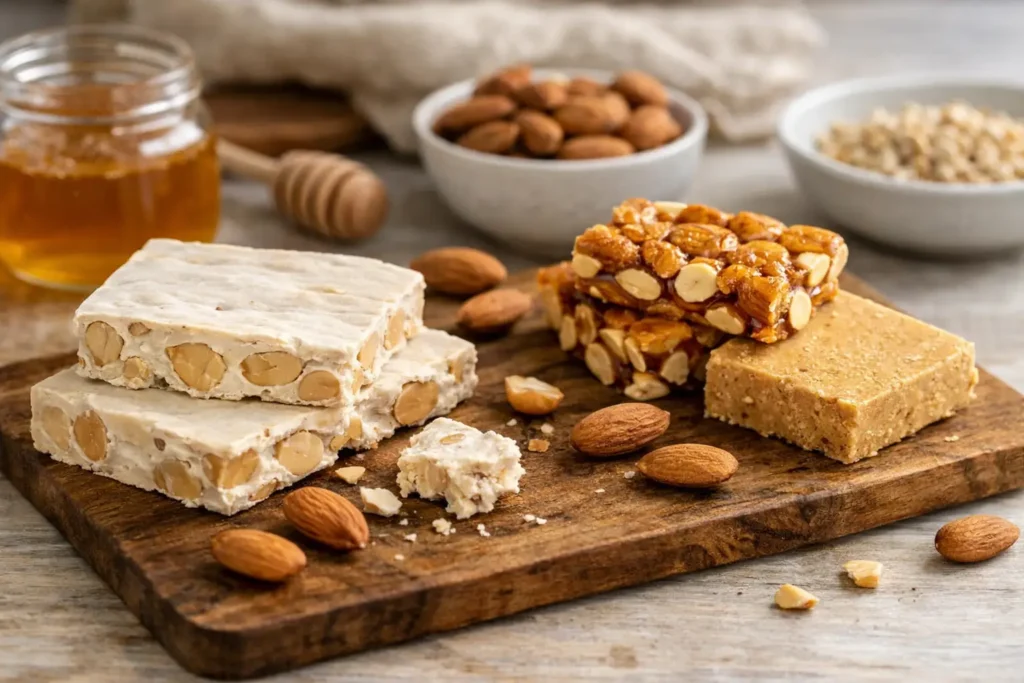 Le turrón contient-il du gluten selon sa recette ?