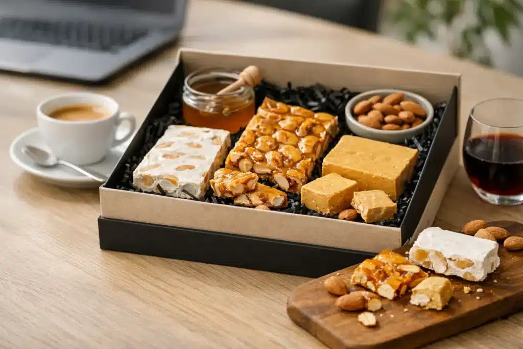 Cadeaux espagnols pour clients qui marquent