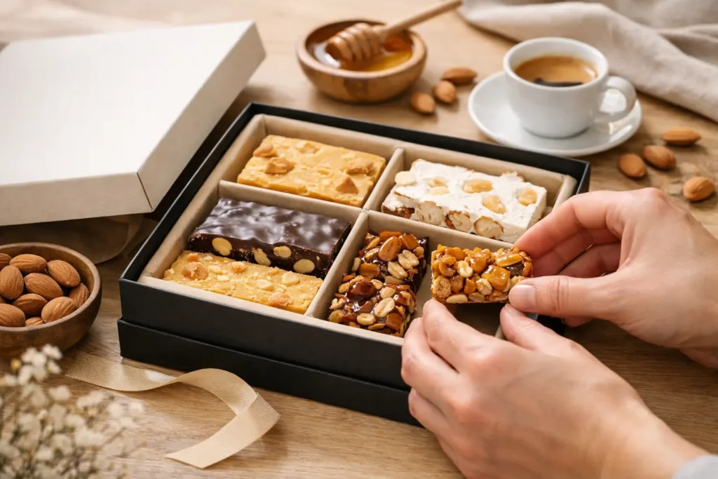 Comment personnaliser un coffret turrón réussi