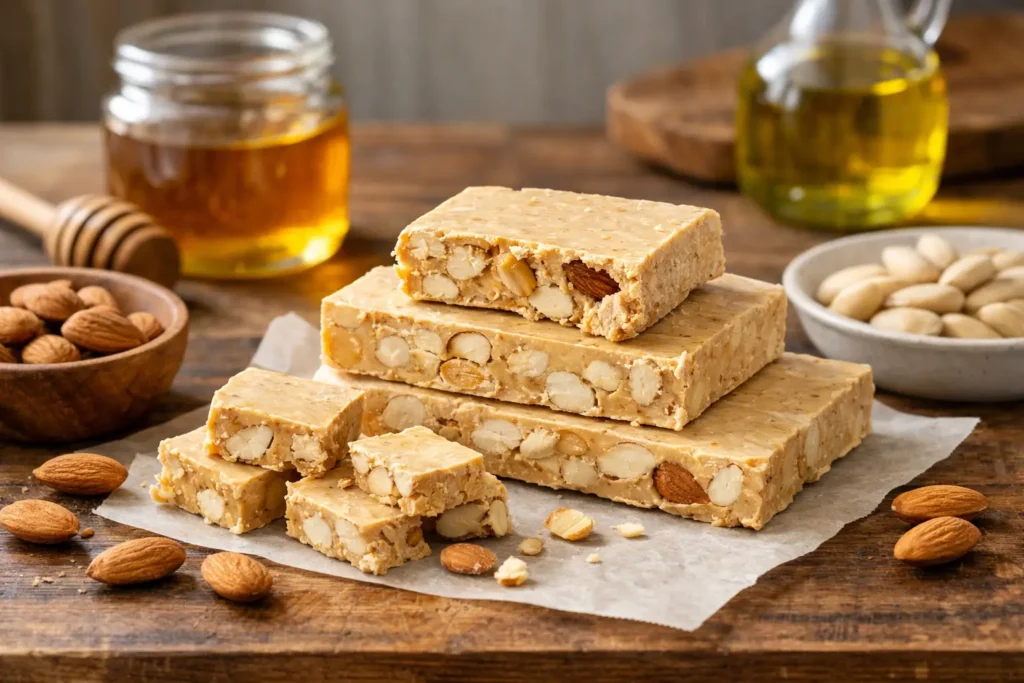Le turron est-il sans huile dans sa recette ?