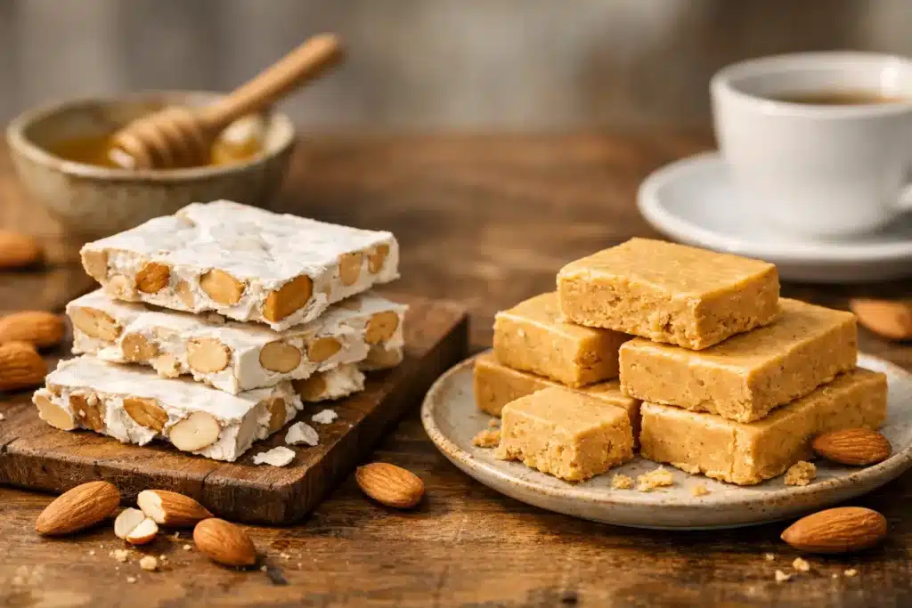 Turrón dur ou fondant, que choisir à table ?