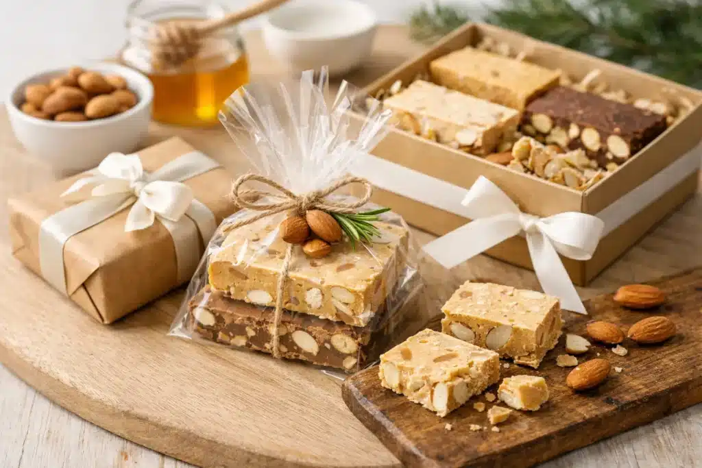 Comment emballer son turrón pour offrir