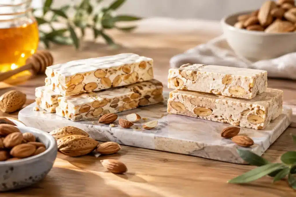 Turrón classique ou sans sucre, lequel choisir ?