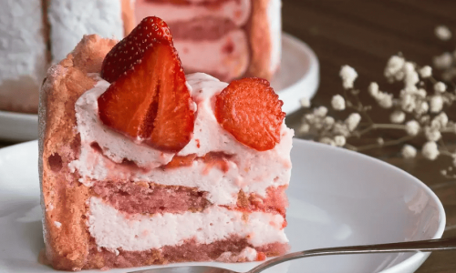 Charlotte aux Fraises et au Turrón